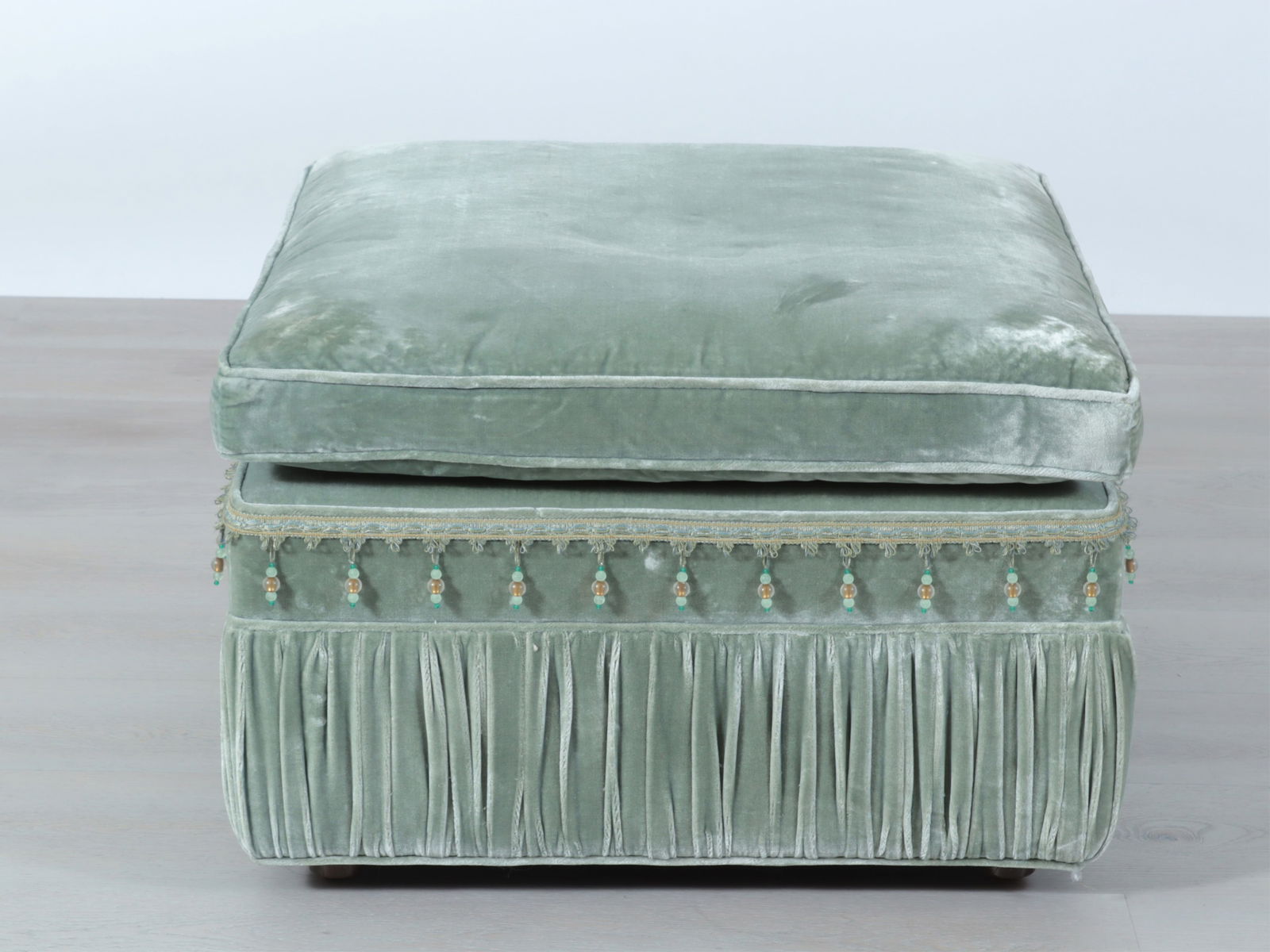 Contemporary Upholstered Ottoman - 2