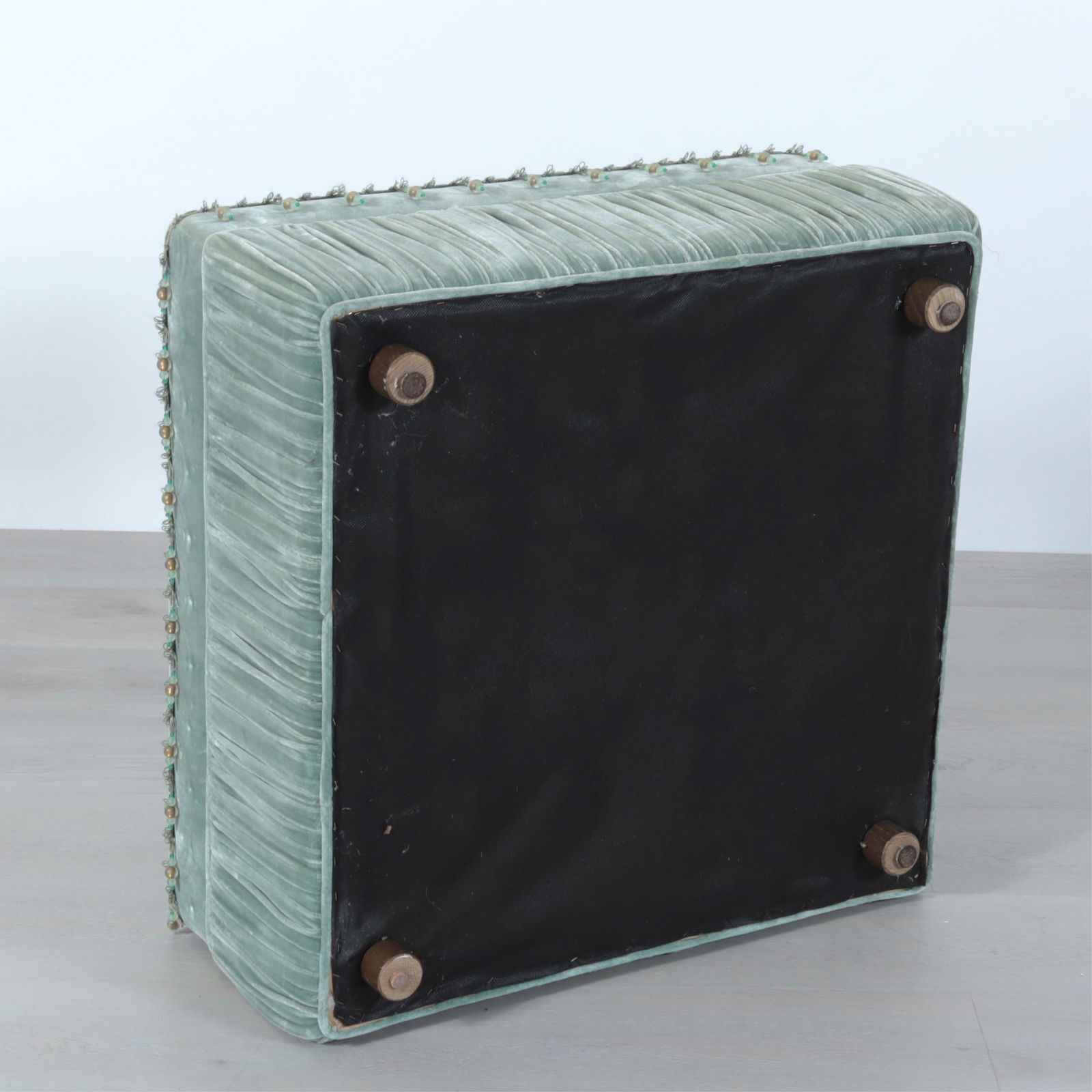 Contemporary Upholstered Ottoman - 5