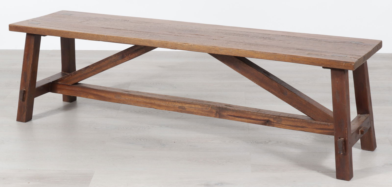 Bench-Made Arts & Crafts Style Walnut Bench (1 of 7)