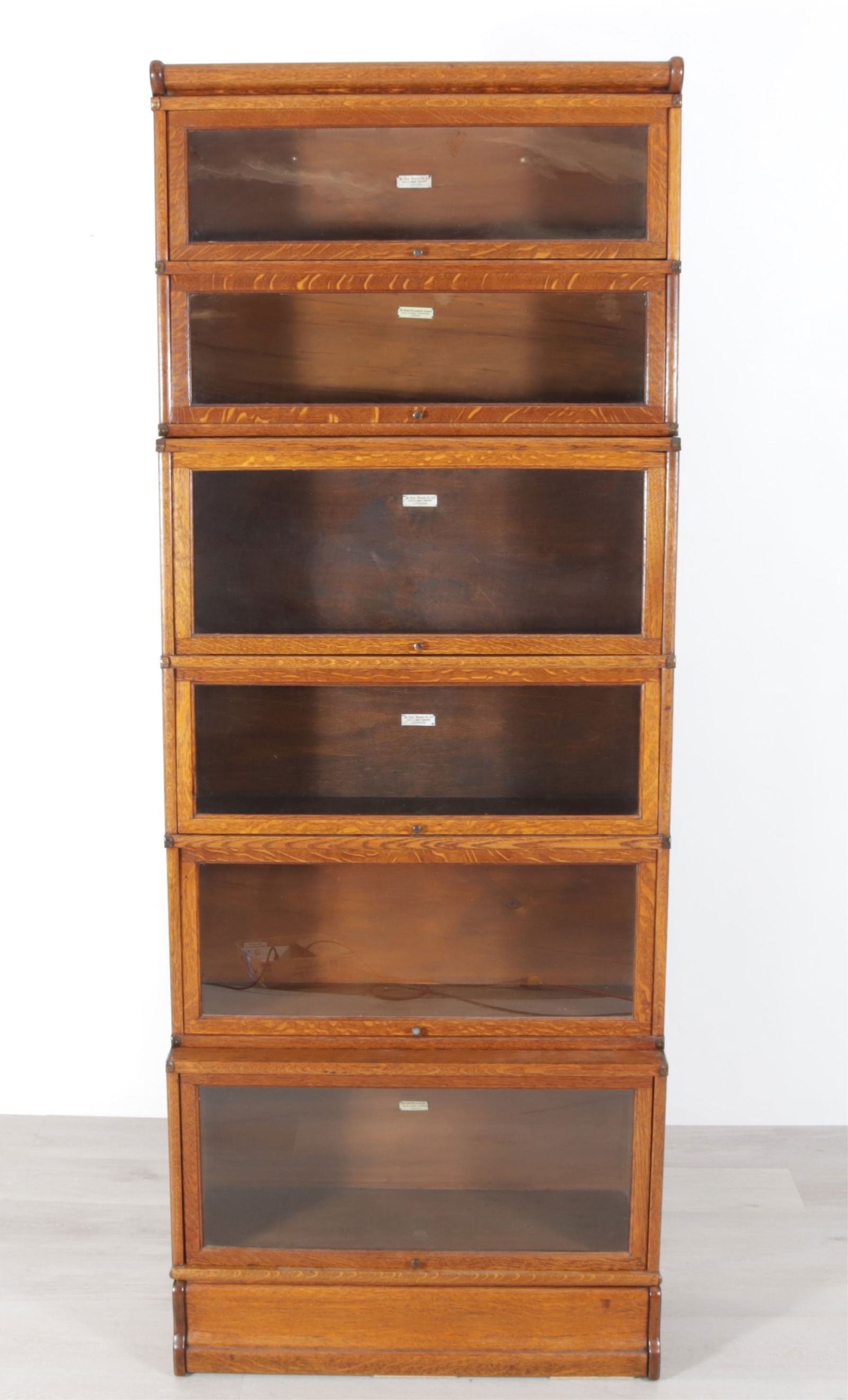 Globe Wernicke Oak Barrister Bookcase (1 of 12)