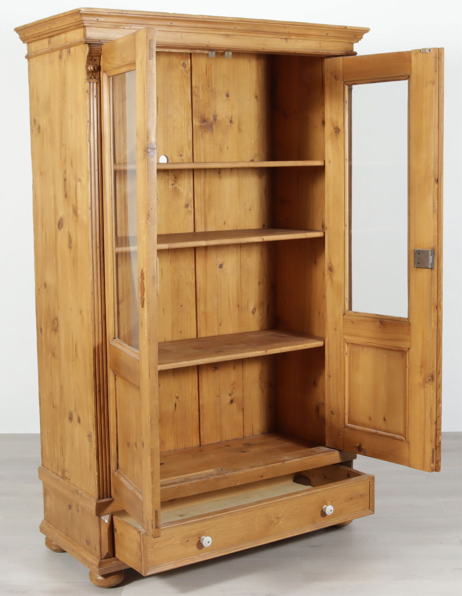 Aesthetic Movement Style Pine Bookcase - 3