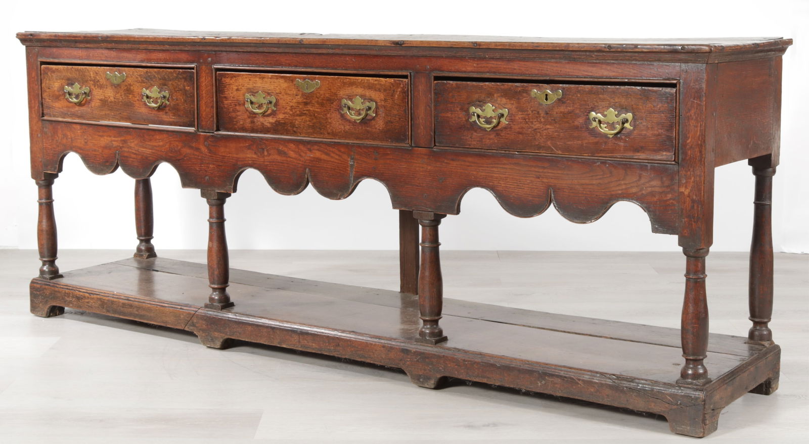 English Oak Sideboard, 18th C. (1 of 8)