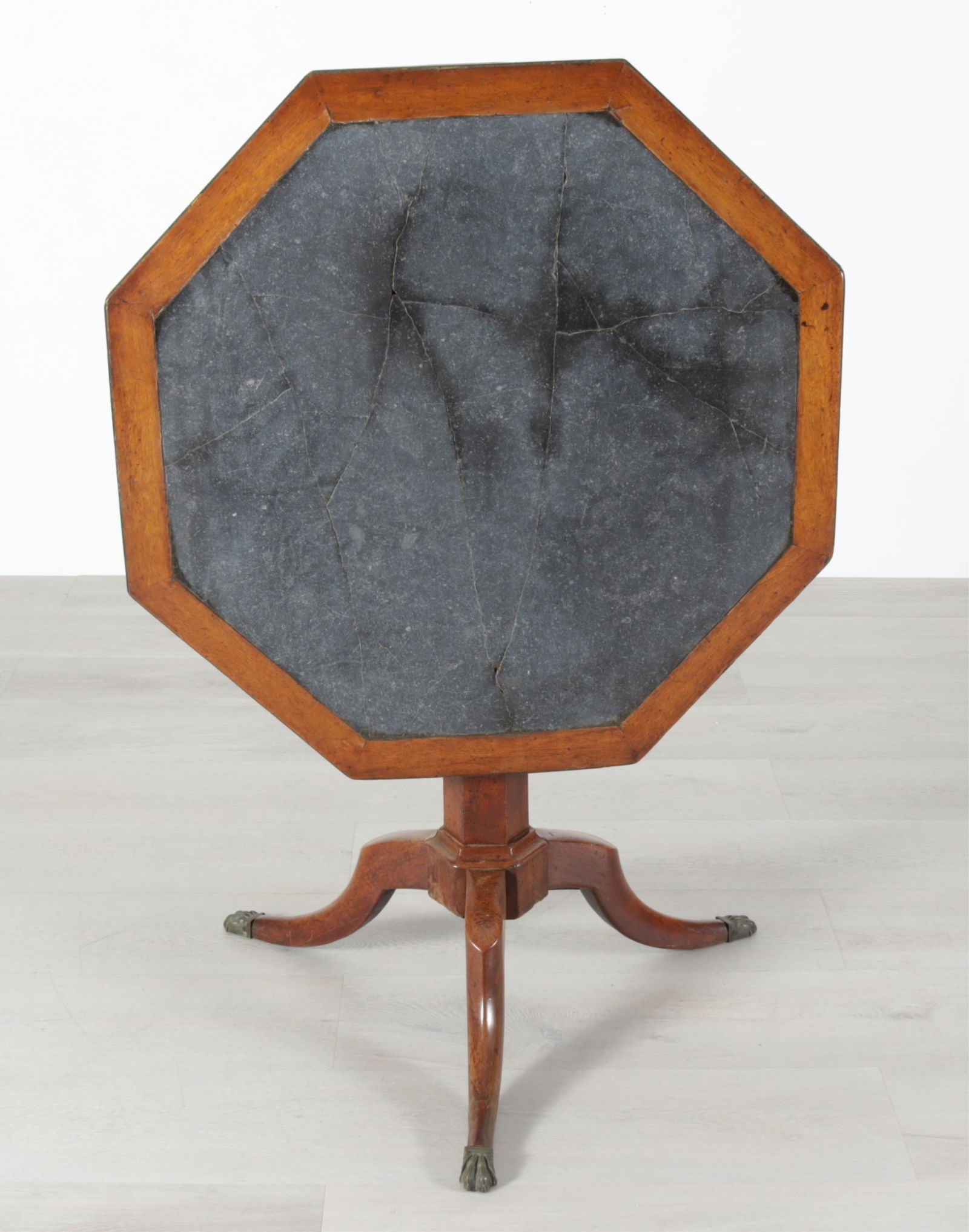 Directoire Walnut Tripod Table - 2