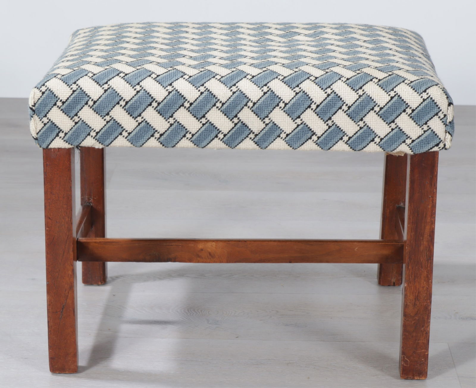 George III Mahogany Bench - 2