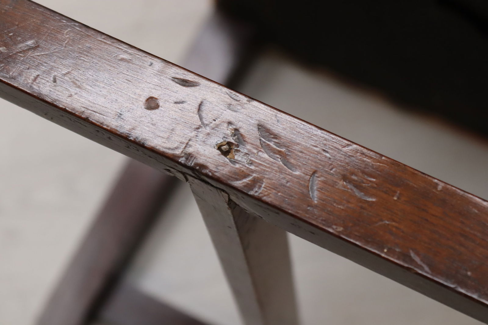 George III Mahogany Bench - 7