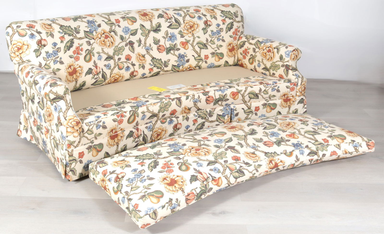 Modern Upholstered Curved Sofa - 3