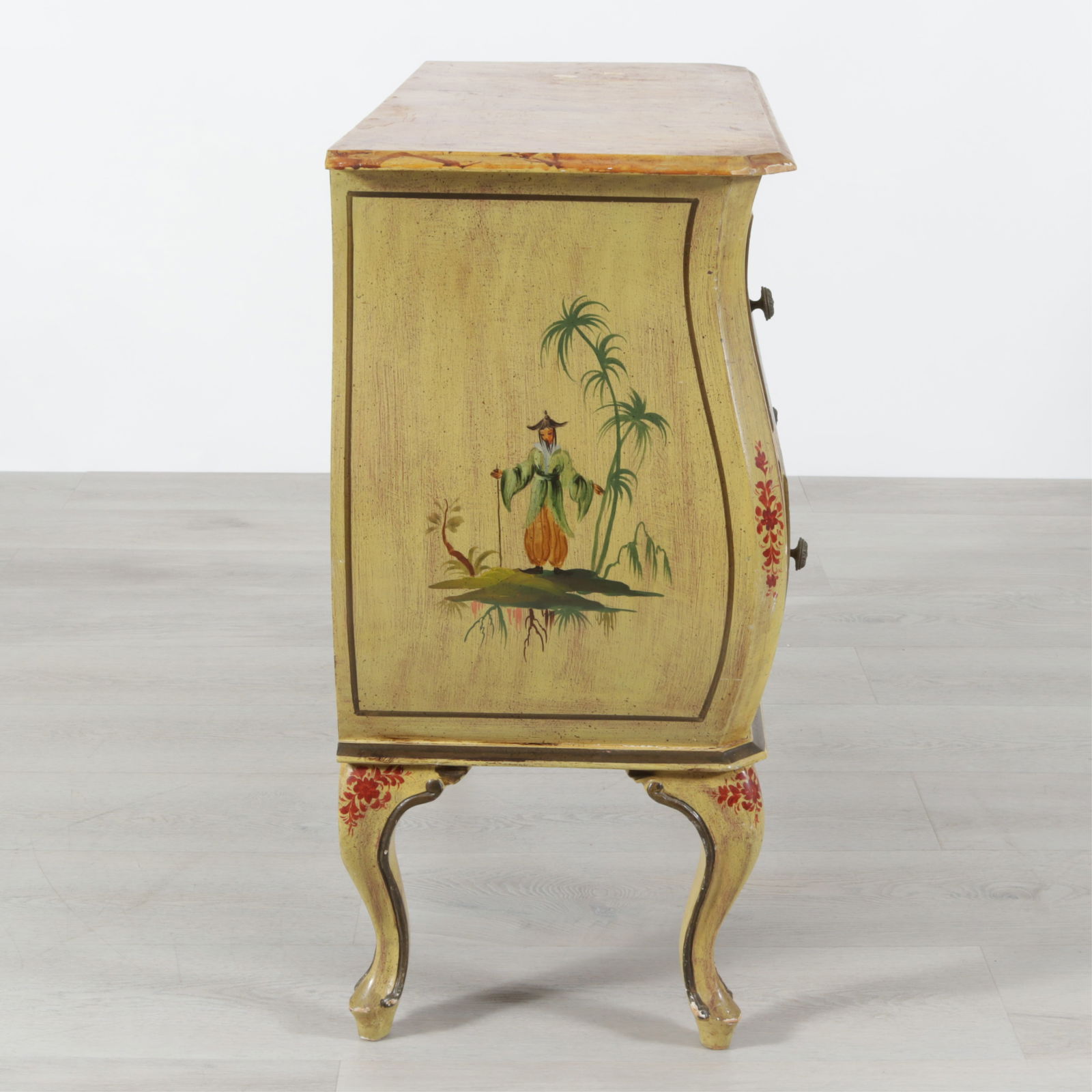 Italian Rococo Style Polychromed Commode - 6