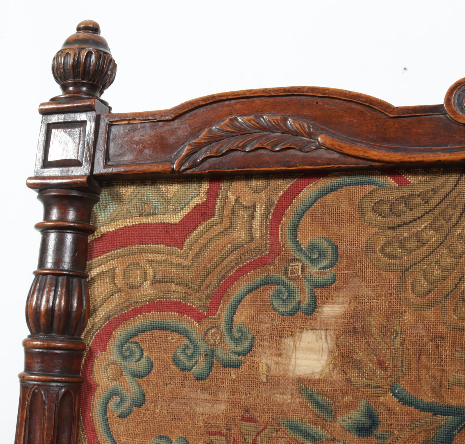 French Provincial Walnut Fire Screen, 19th C. - 4