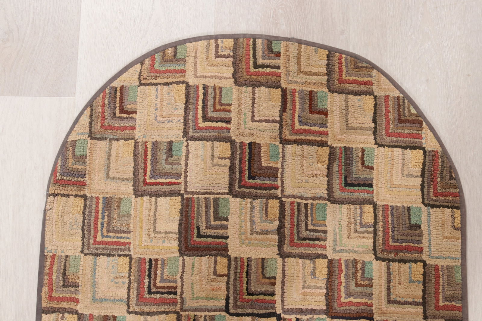 4 Geometric Patterned Hook Rugs - 8