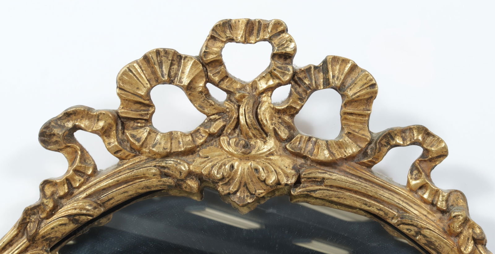 Decorative Arts, Gilt Composition Mirror - 2