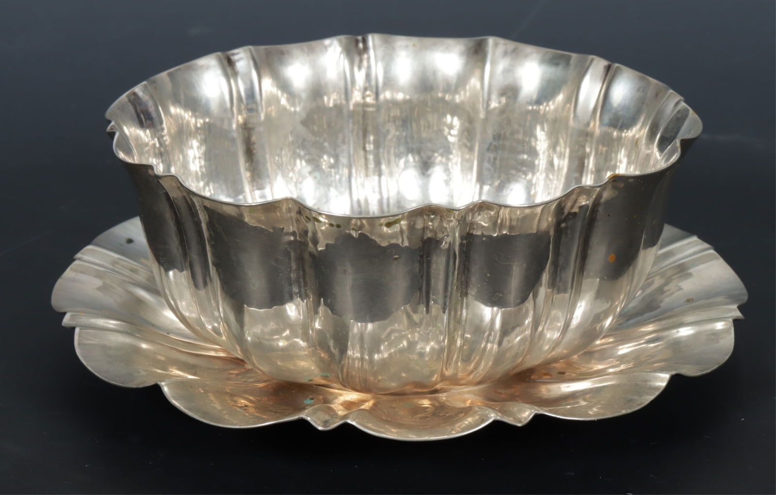 Buccellati Silver Bowl and Underplate (1 of 5)