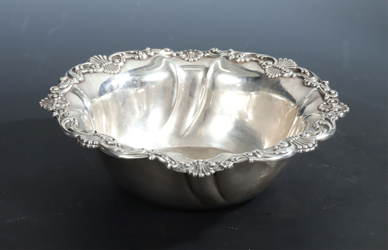 Gorham Sterling Silver Round Vegetable Bowl - 3