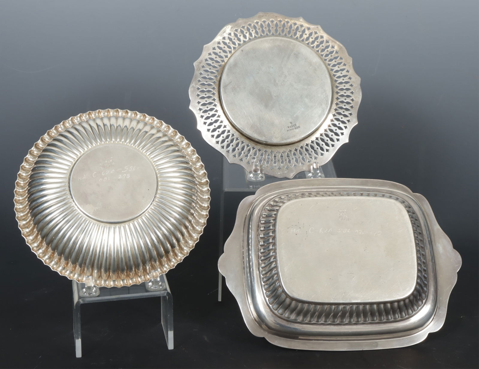 Three Gorham Sterling Silver Dishes - 3