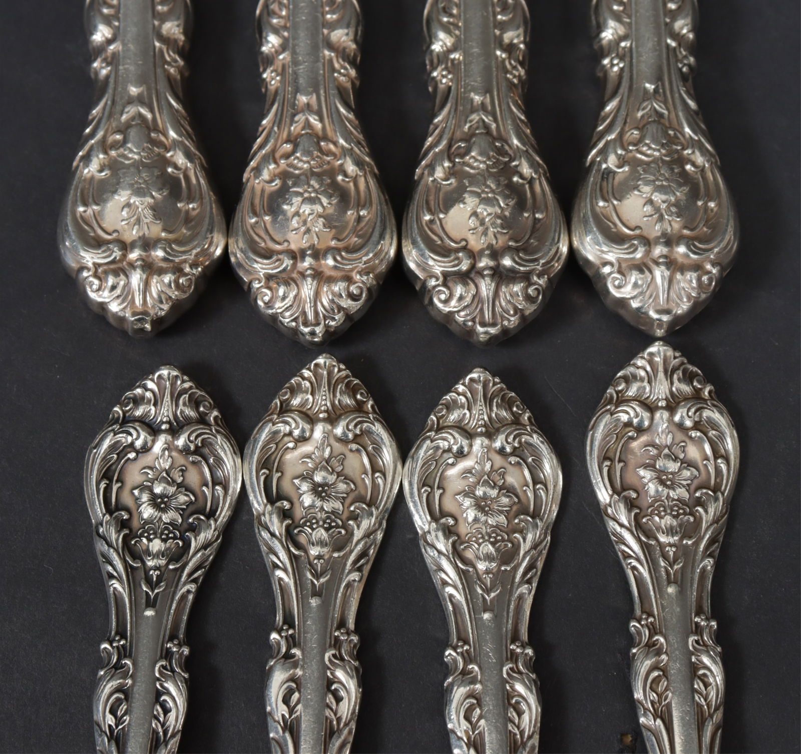 Gorham King Edward Sterling Silver Flatware - 12