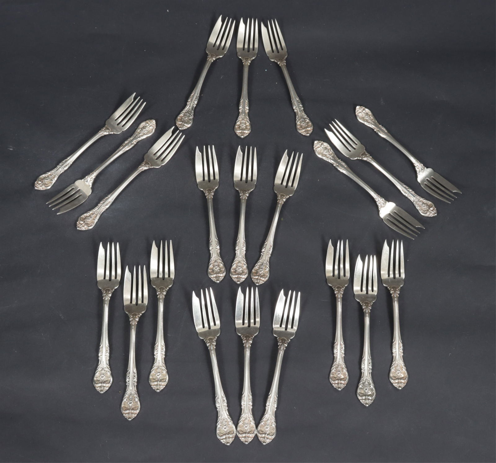Gorham King Edward Sterling Silver Flatware - 6
