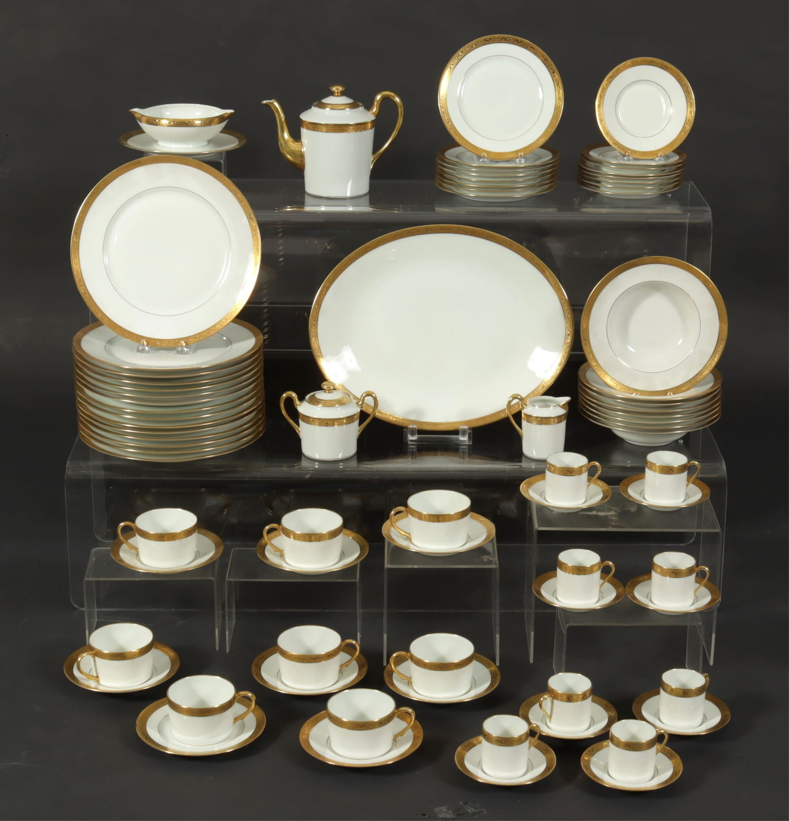 A. Raynaud Limoges Ceralene 'Ambassador' Porcelain (1 of 6)