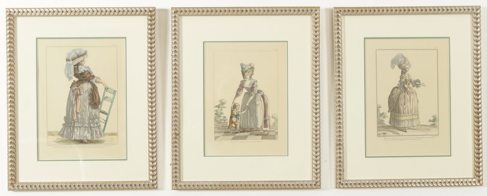 Antique French Fashion Engravings (1 of 12)
