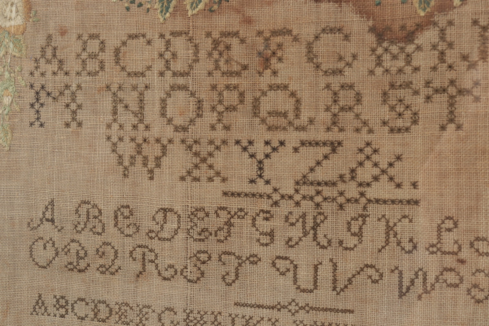 American Sampler, c 1838 - 3