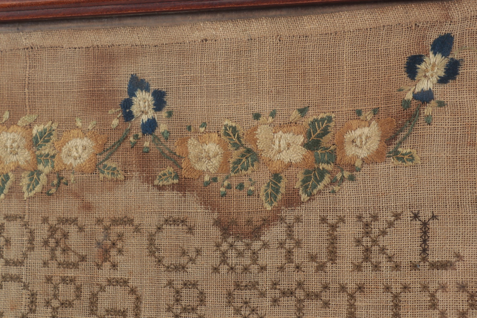 American Sampler, c 1838 - 5