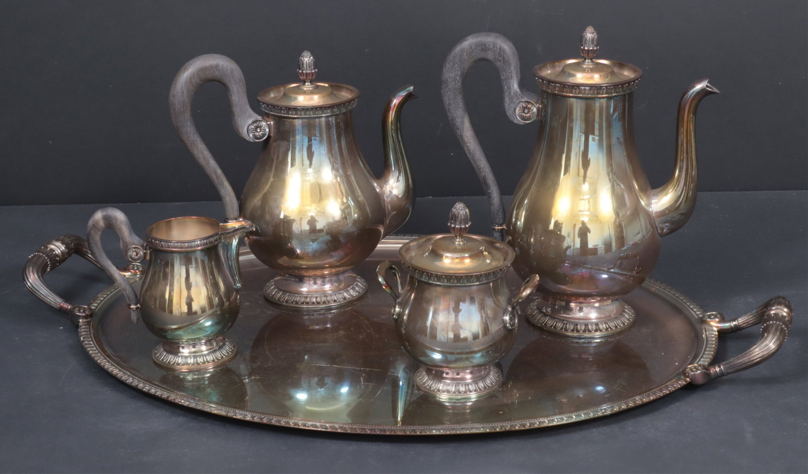 Christofle Malmaison Tea & Coffee Service (1 of 10)