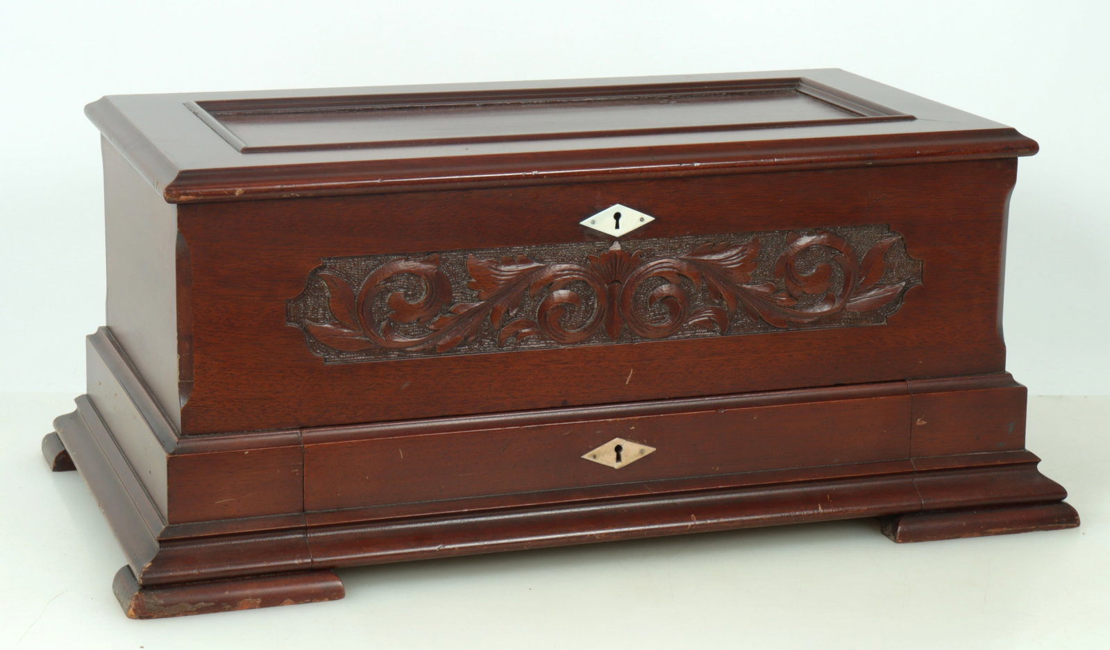 Mermod Freres Mahogany Swiss Cylinder Music Box (1 of 12)