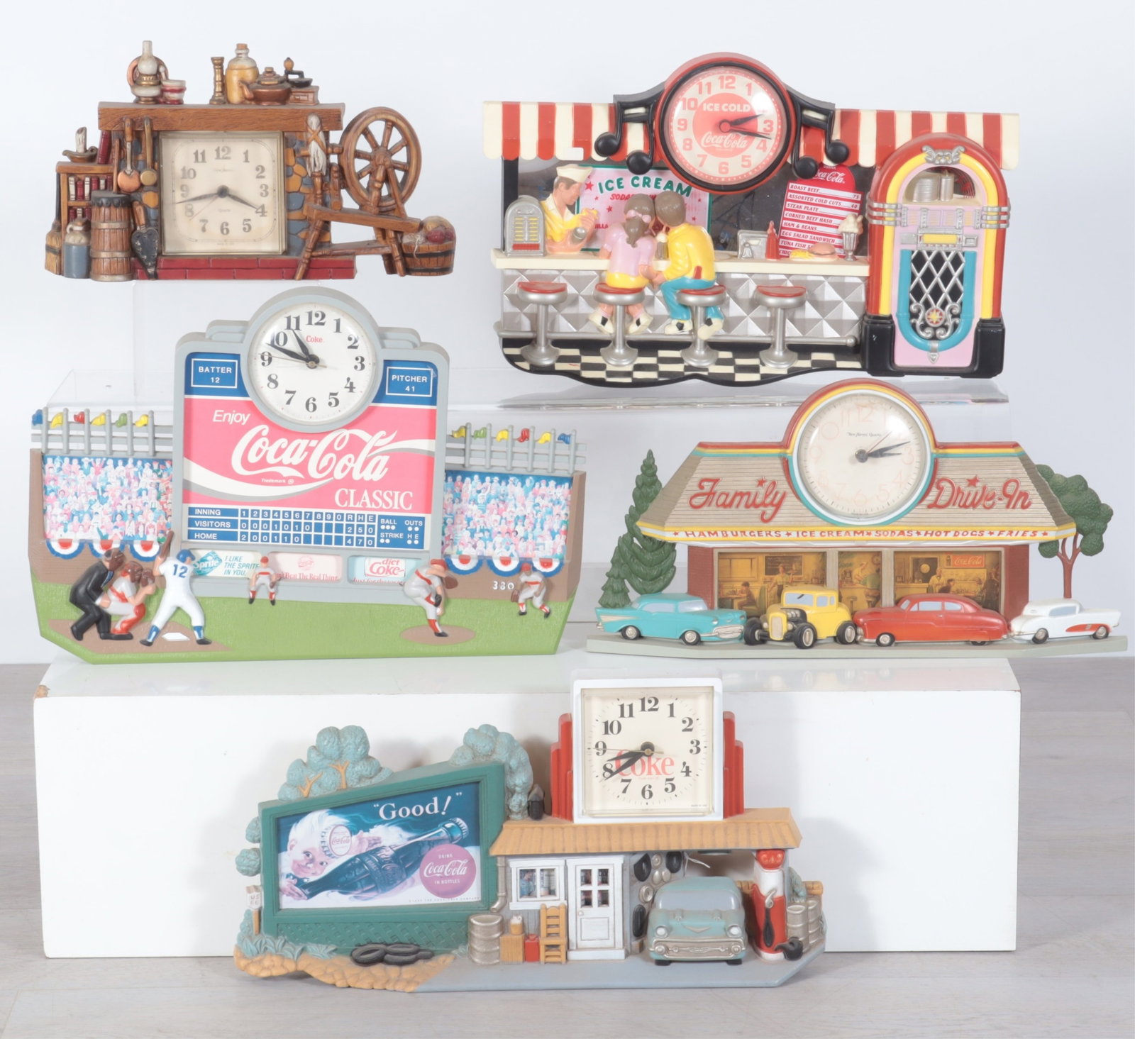 New Haven & Coca Cola Clocks (1 of 7)