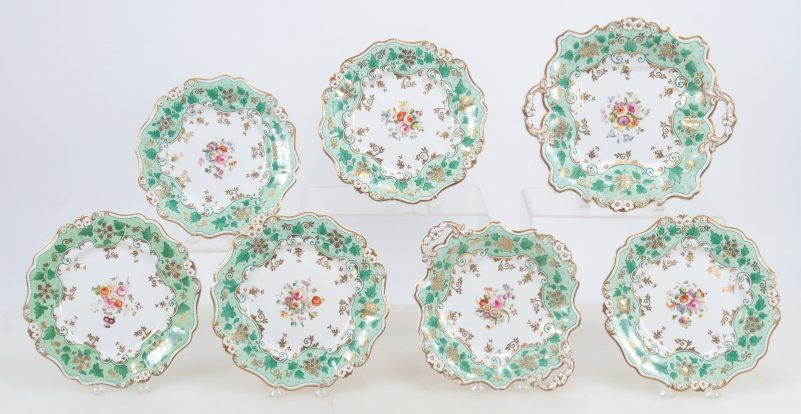 Group of 7 European Porcelain Plates (1 of 5)