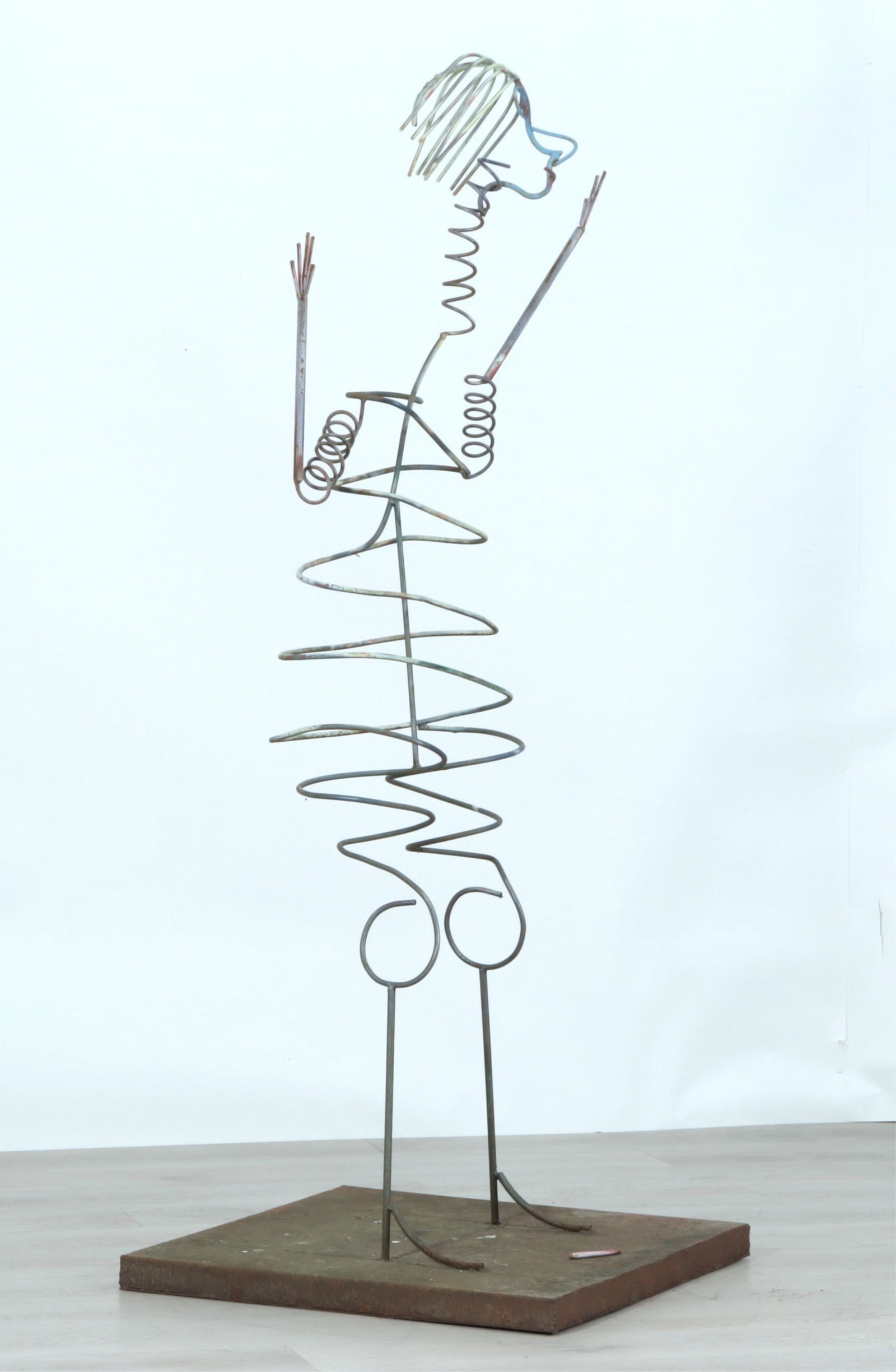 Abstract Wire Figural Sculpture (1 of 9)