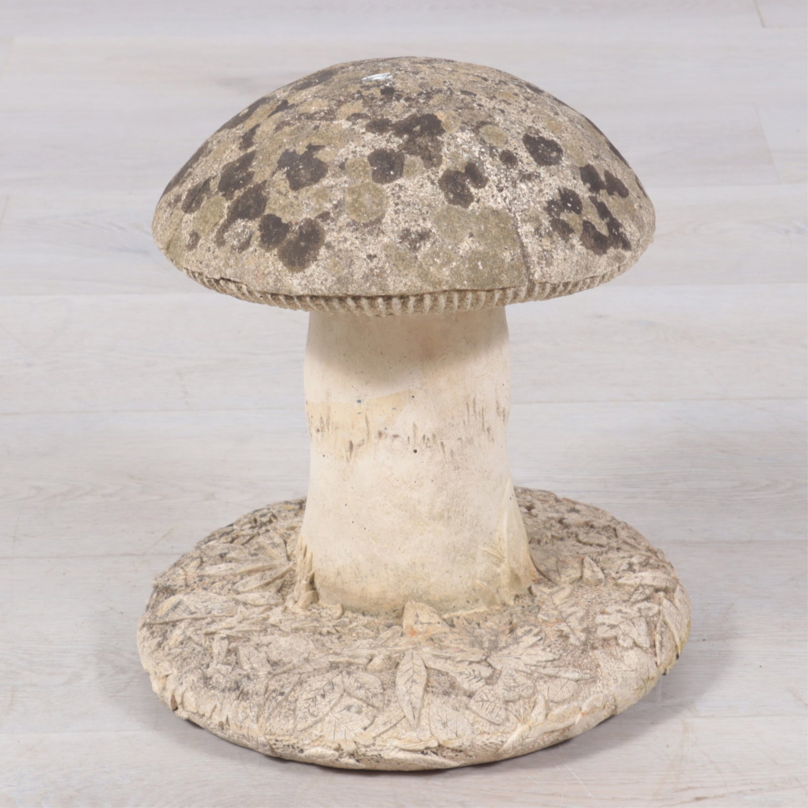 Cast Cement Mushroom Stool (1 of 5)