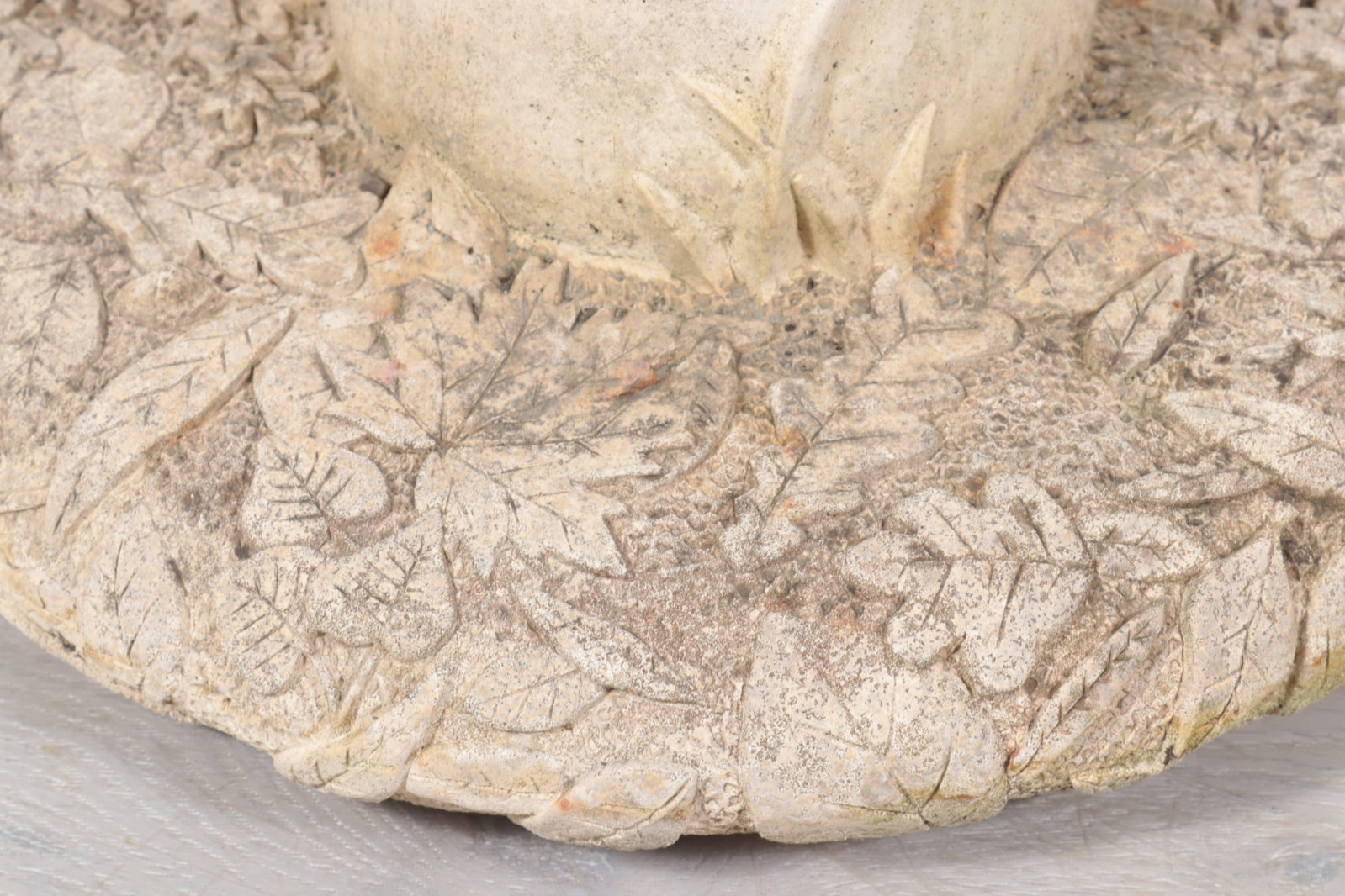 Cast Cement Mushroom Stool - 3
