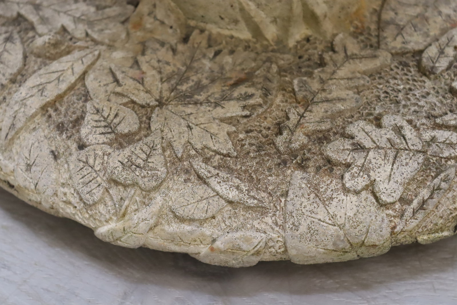 Cast Cement Mushroom Stool - 4