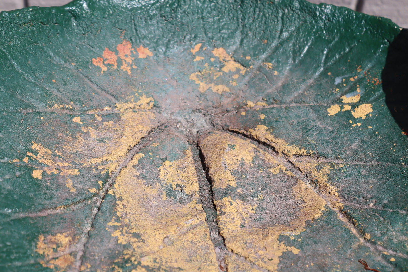 Cast Cement Leaf Form Tables - 7