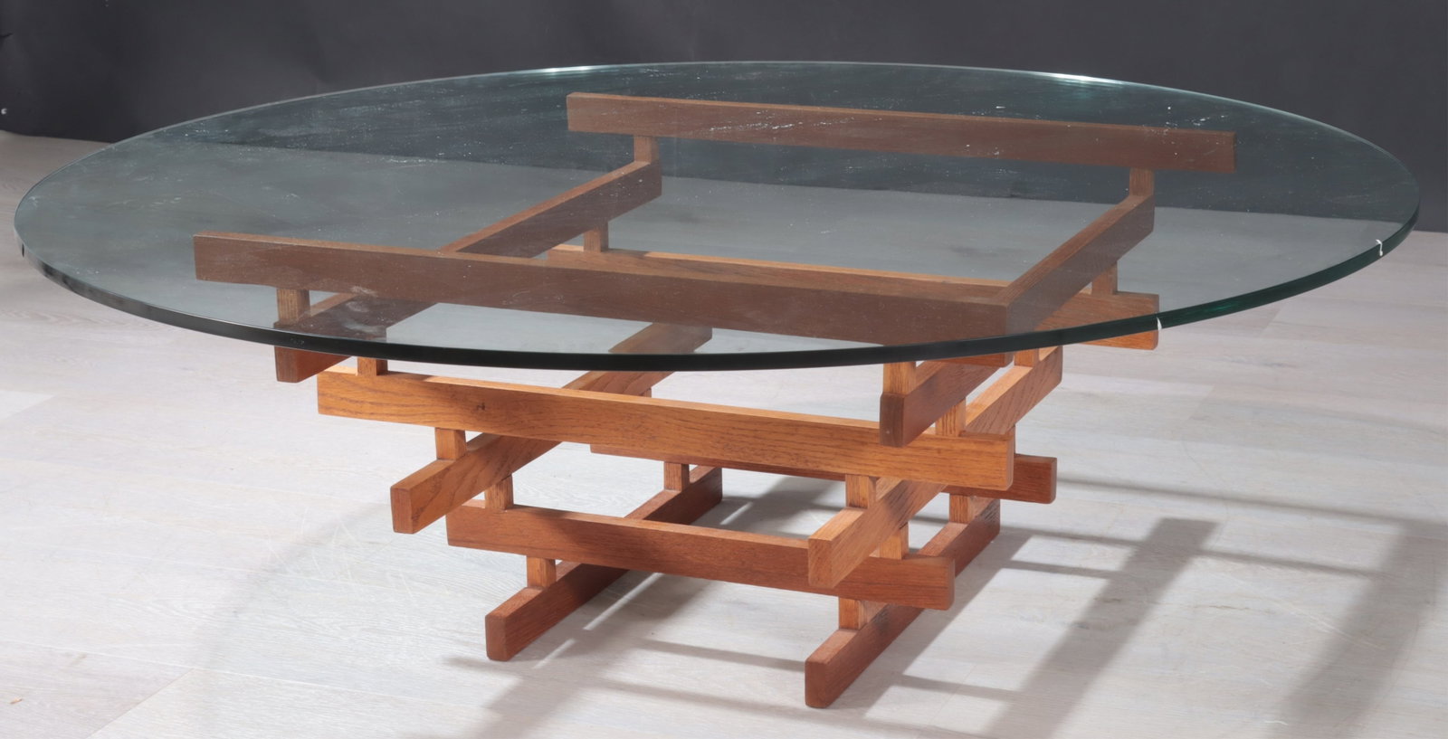 Contemporary Teak Stacking Coffee Table - 5