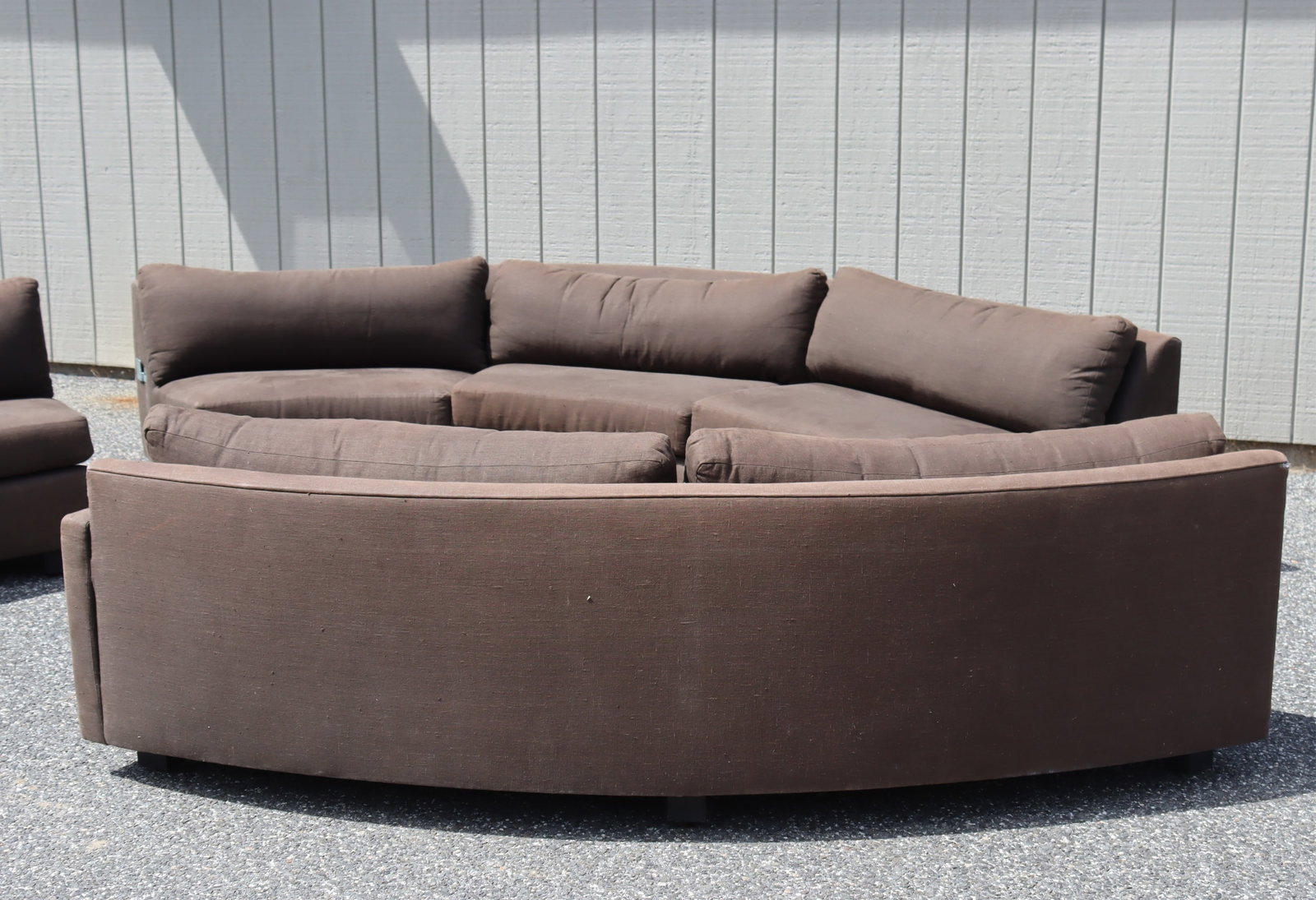 Milo Baughman Style Sectional Sofa - 10