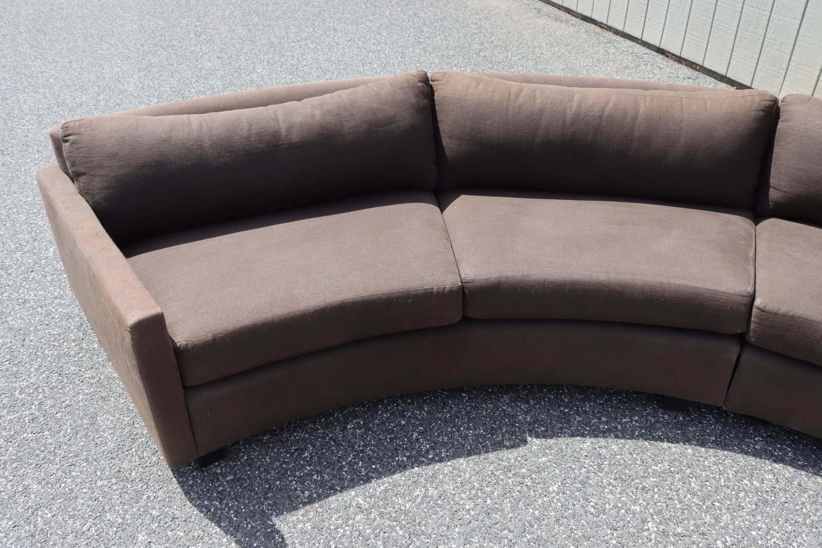 Milo Baughman Style Sectional Sofa - 3