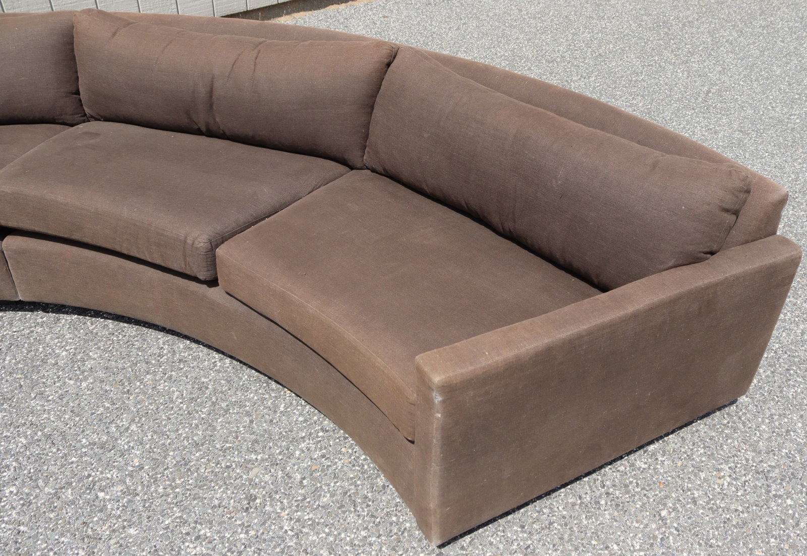Milo Baughman Style Sectional Sofa - 4