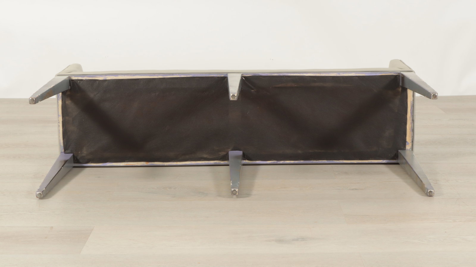 Mid-Century Silvered Window Bench - 4