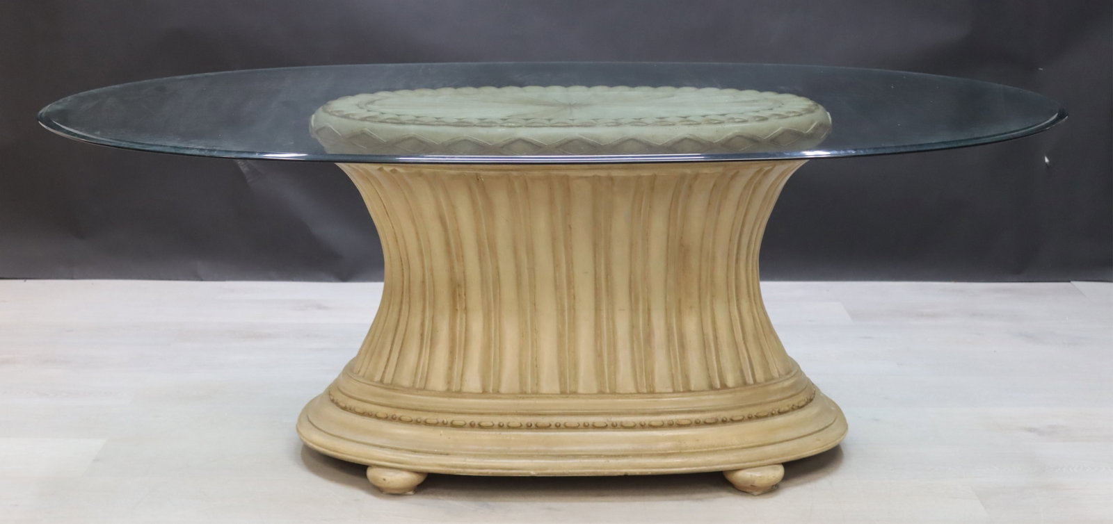 Classical Style Resin Dining Table - 2