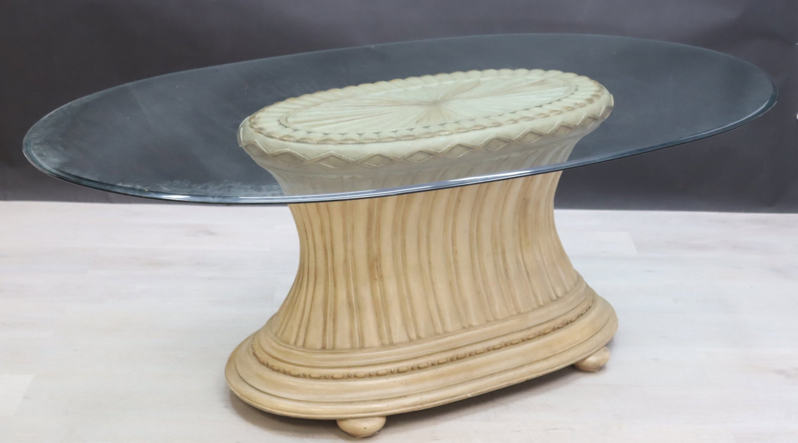 Classical Style Resin Dining Table - 3