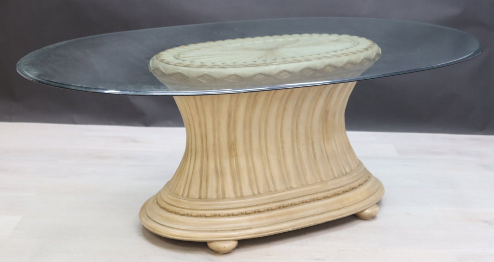 Classical Style Resin Dining Table - 4