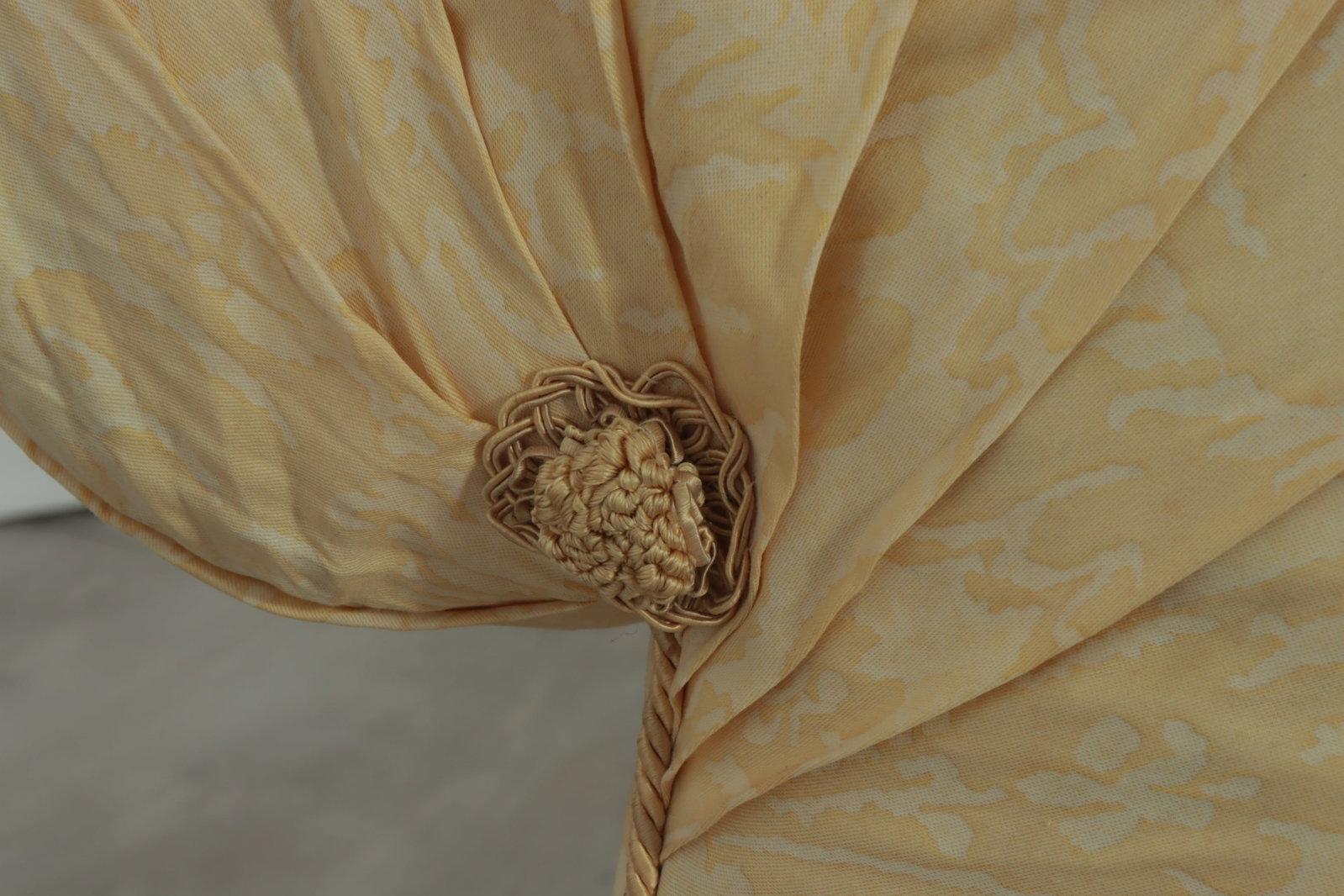 Custom Damask Upholstered Sofa - 6