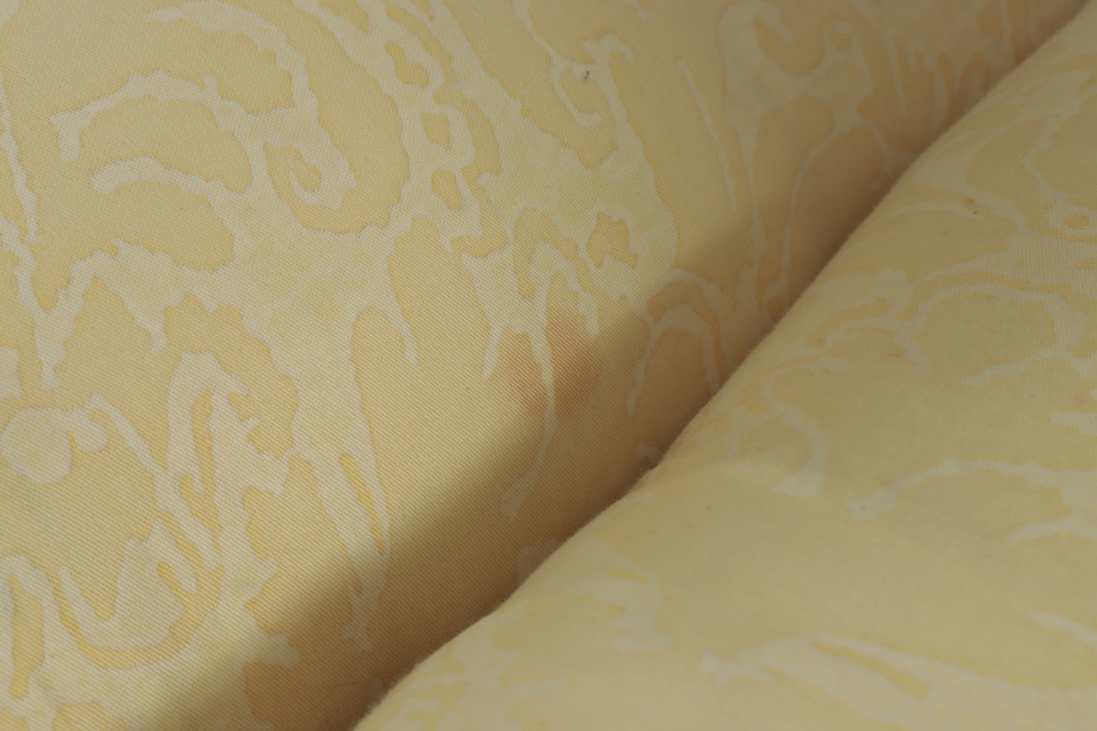 Custom Damask Upholstered Sofa - 6