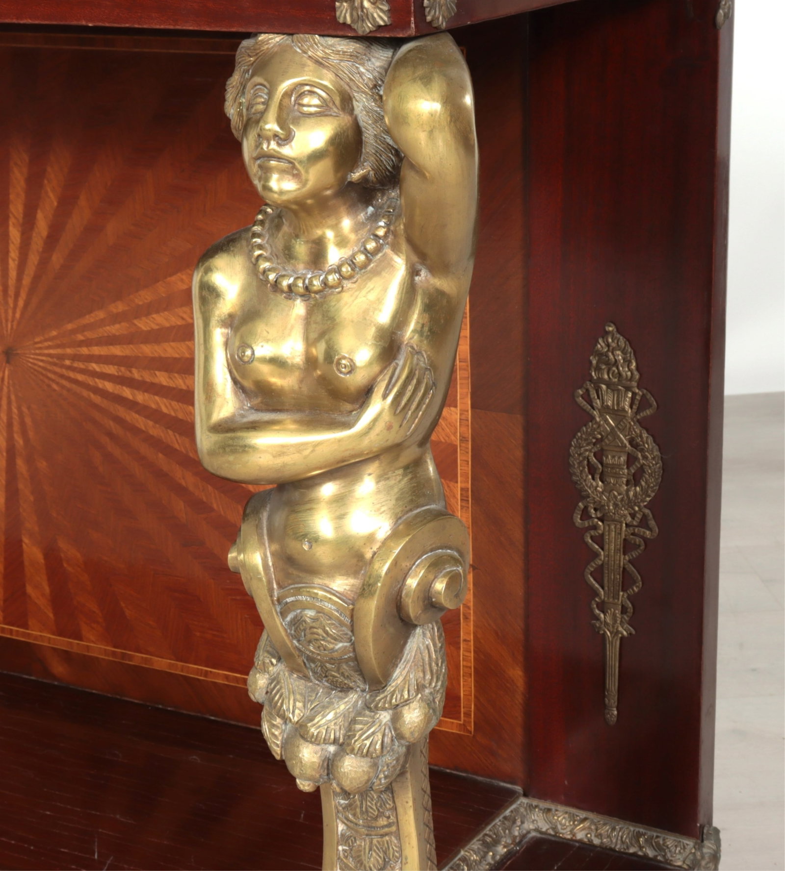 Empire Style Figural Console - 5