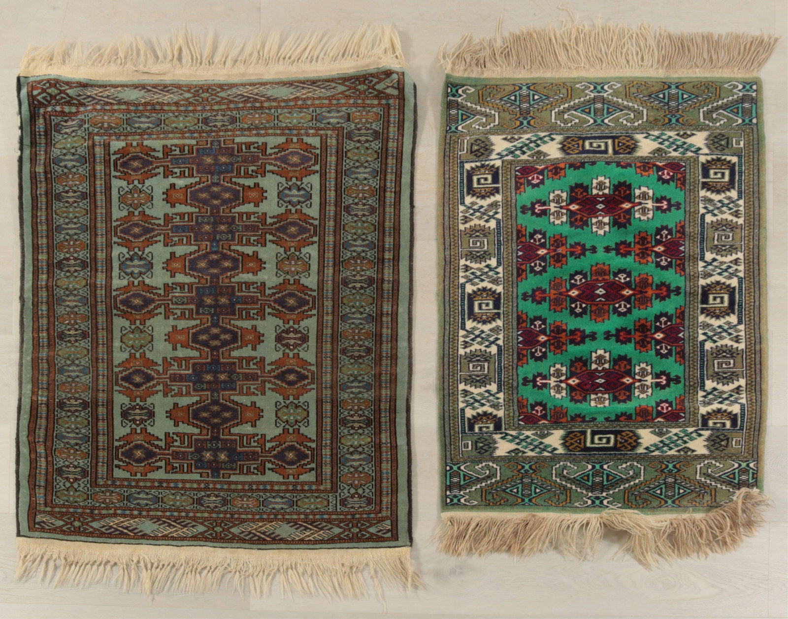 Two Caucasian Style Wool Rugs (1 of 11)