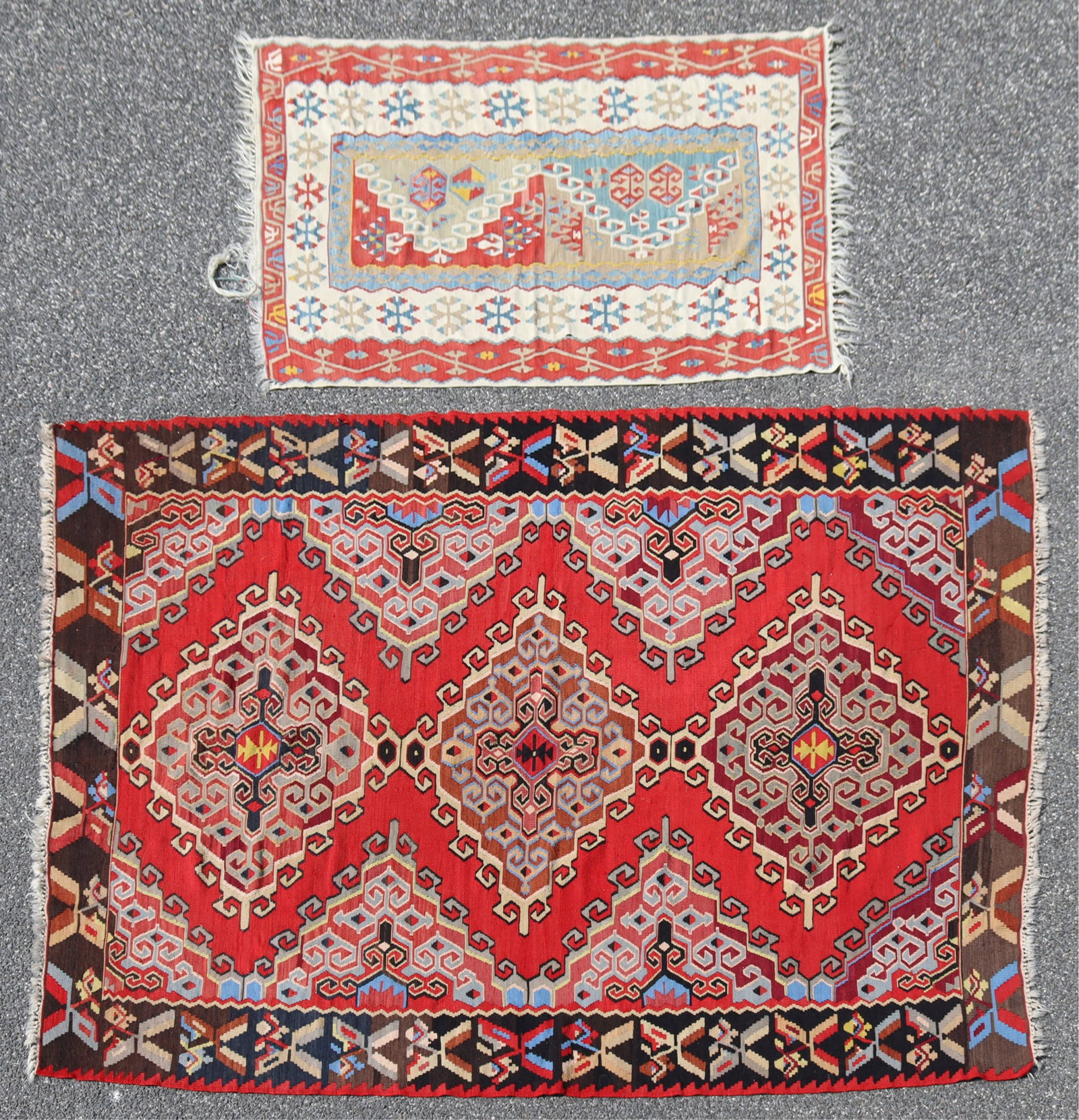 Two Turkish Anatolian Kilim Rugs (1 of 12)