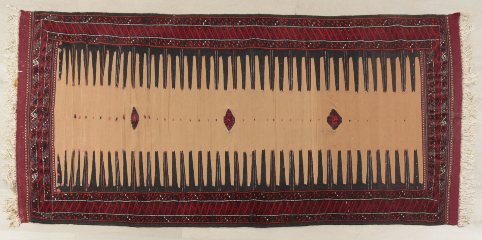 Baloch Soumak Kilim Runner Rug 3-6 x 8-3 (1 of 11)