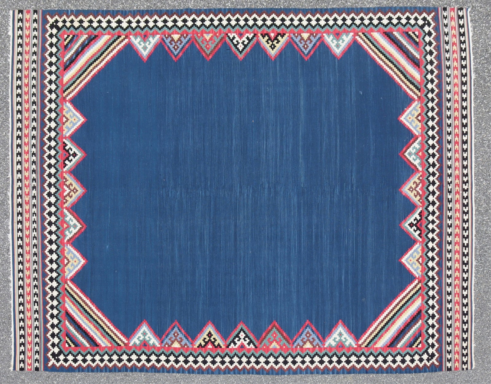Shiraz Style Kilim Wool Rug 8-10 x 11-7 (1 of 9)