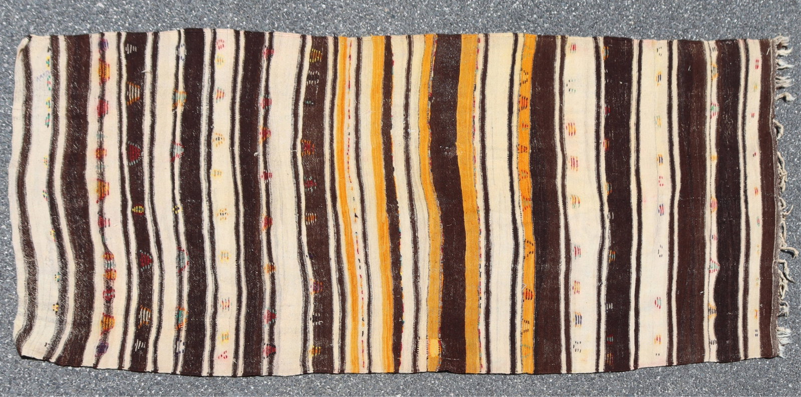 Moroccan Berber Kilim Wool Rug 4-8 x 8-4 (1 of 9)
