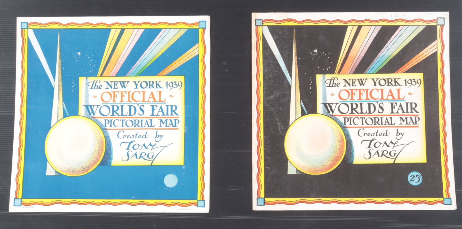 Tony Sarg - New York Worlds Fair Map, 1939 (1 of 13)