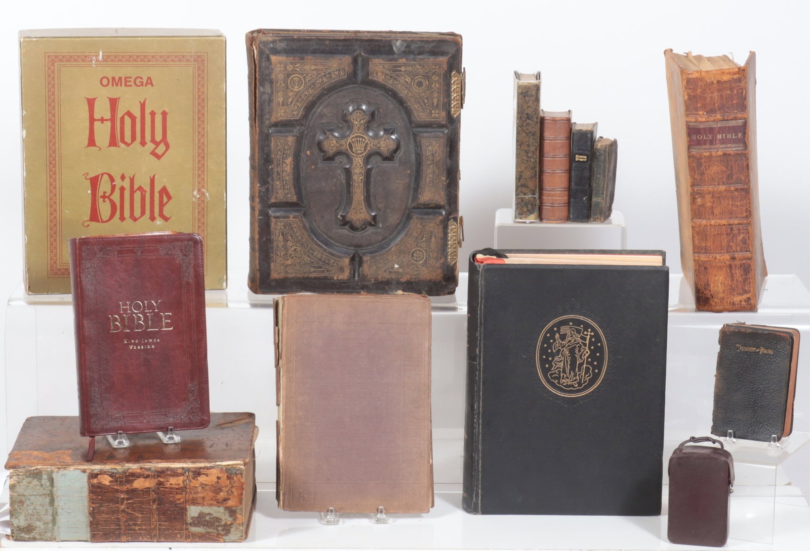 Group of Bibles, Prayer Books, etc. (1 of 18)